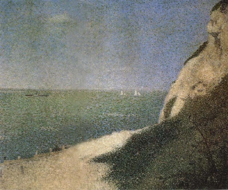 Georges Seurat Impression Figure of Landscape Spain oil painting art